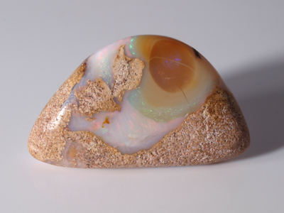 Rare organic fossil opal gemstone sourced from the mines of Australia