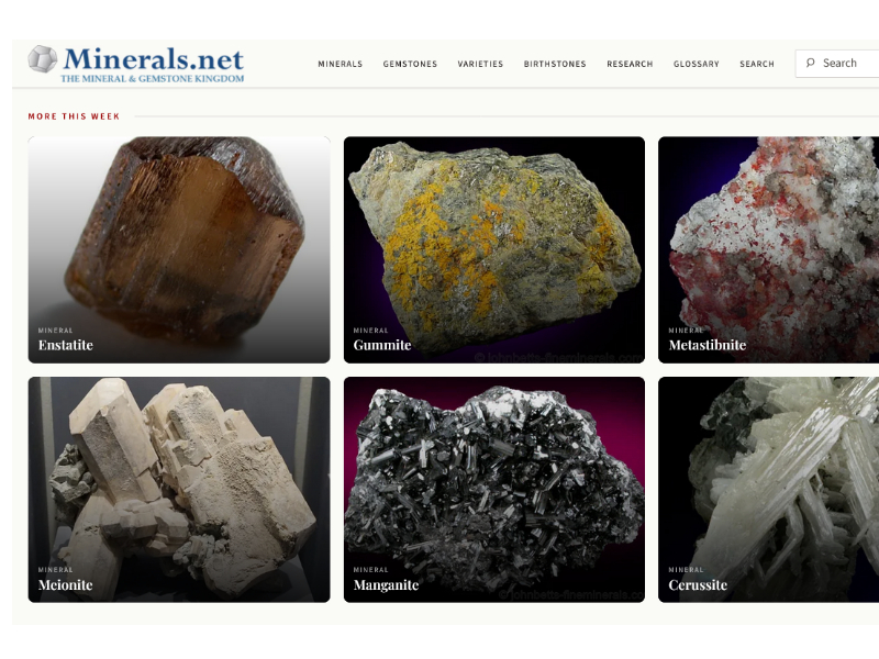 The Mineral and Gemstone Kingdom